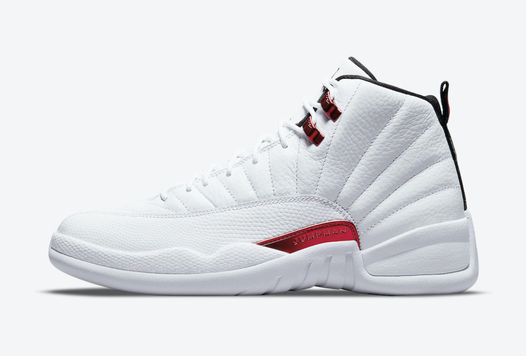 Air Jordan 12 Twist White University Red CT8013-106 Release Date - SBD