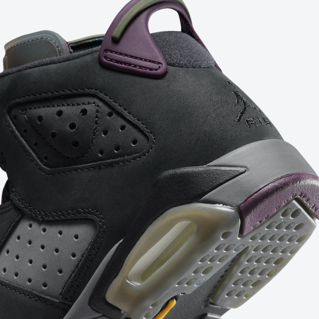 jordan 6 bordeaux size 8