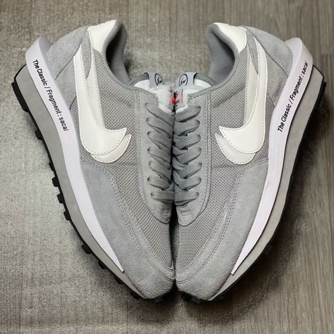 Fragment Sacai Nike LDWaffle Grey White DH2684-001 Release Date Pricing