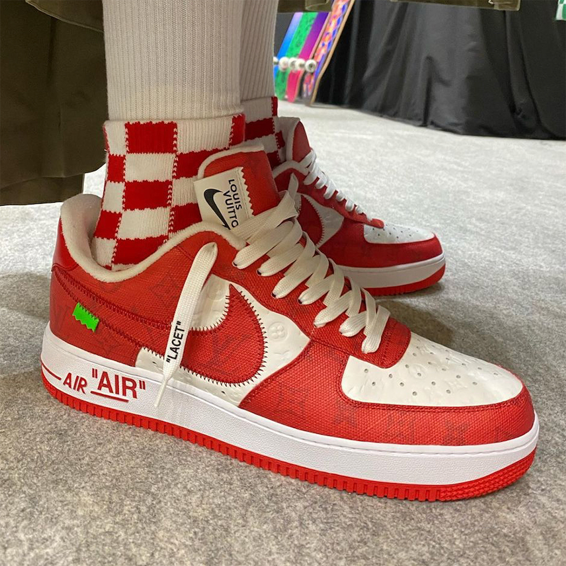 Louis Vuitton Nike Air Force 1 Low On Foot review 