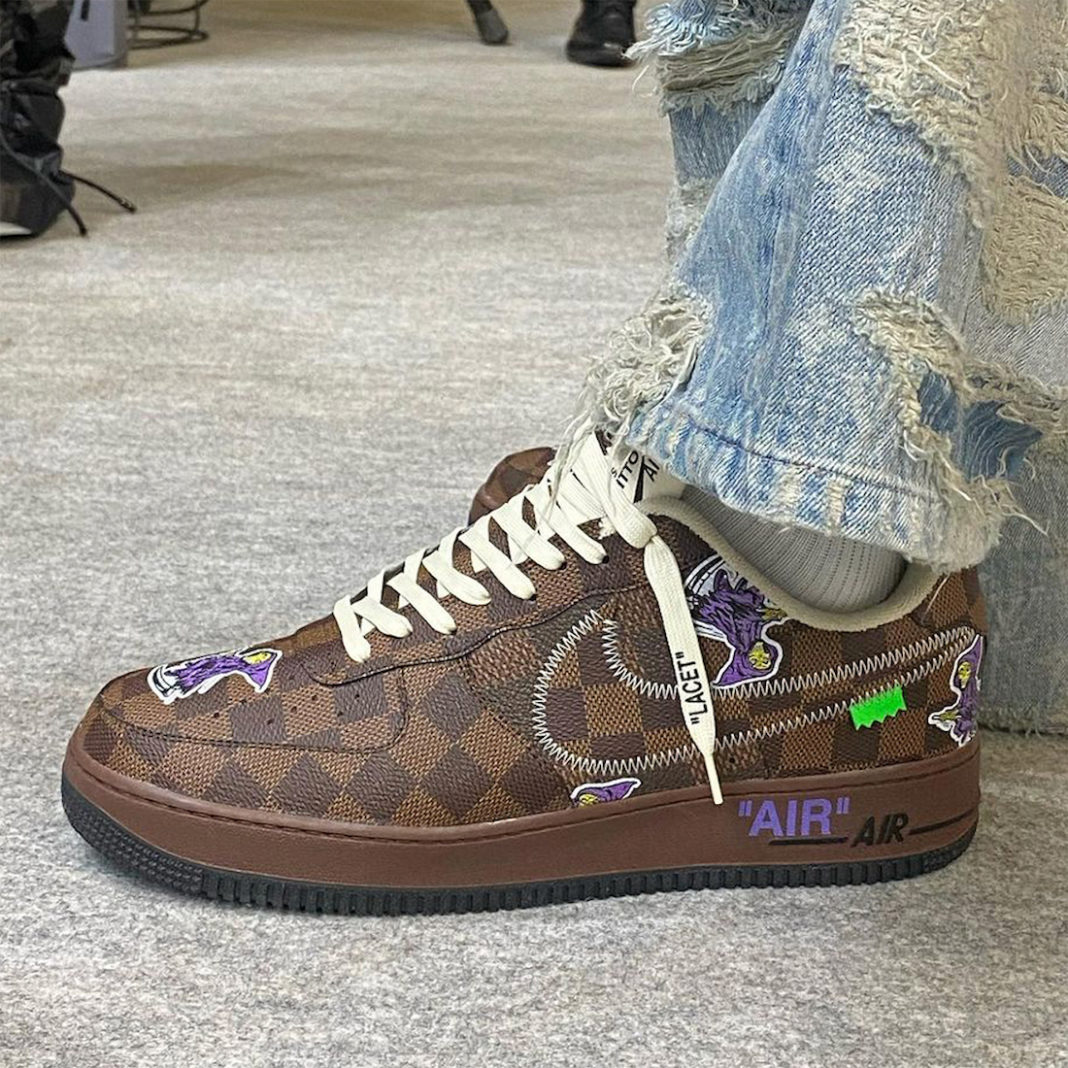 Louis Vuitton Nike Air Force 1 Low - Airforce Military
