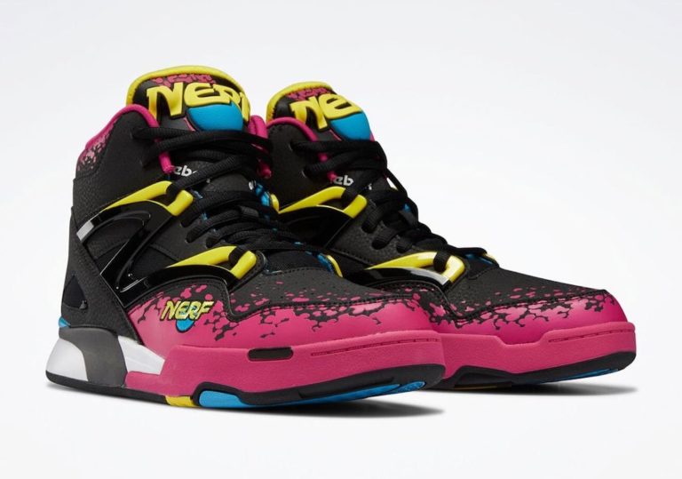 Nerf x Reebok PUMP Omni Zone II, Kamikaze II, Kamikaze II Low Release Date SBD