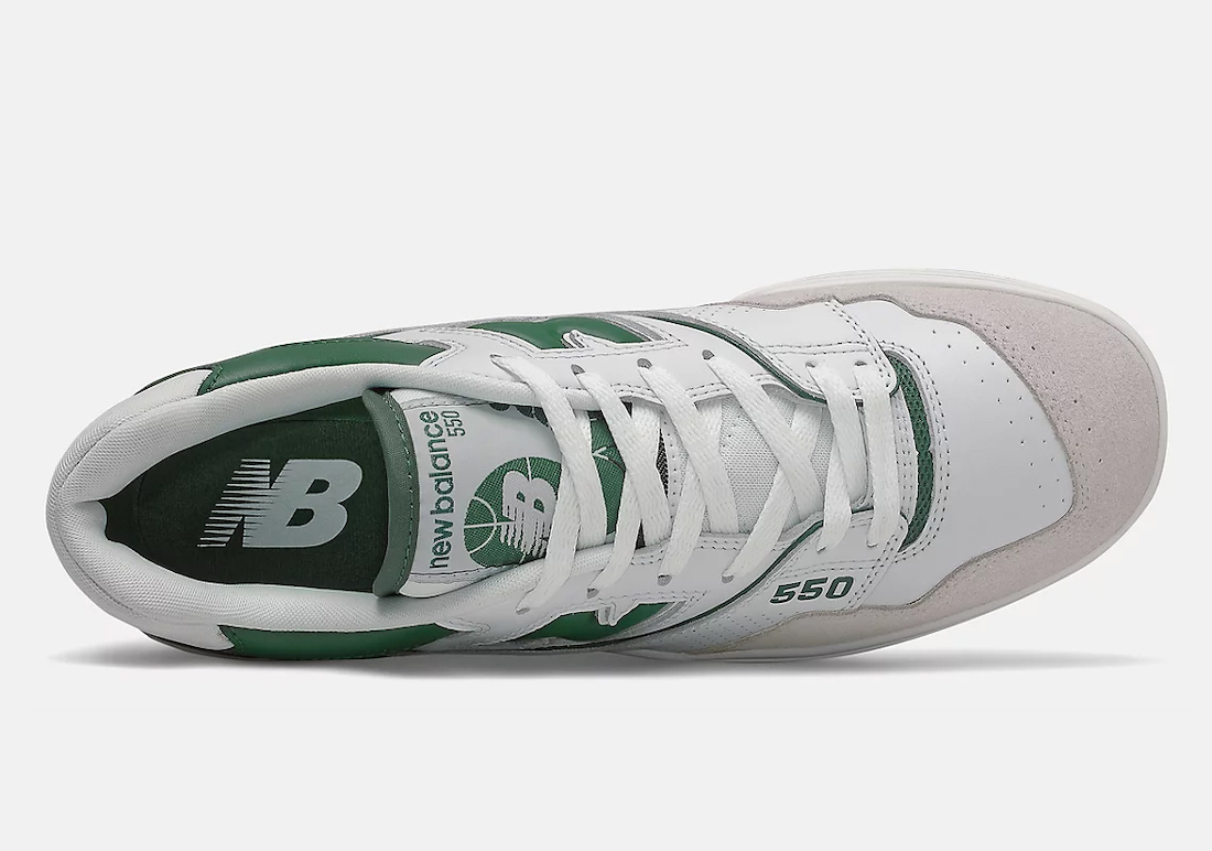New Balance 550 White Green BB550WT1 Release Date