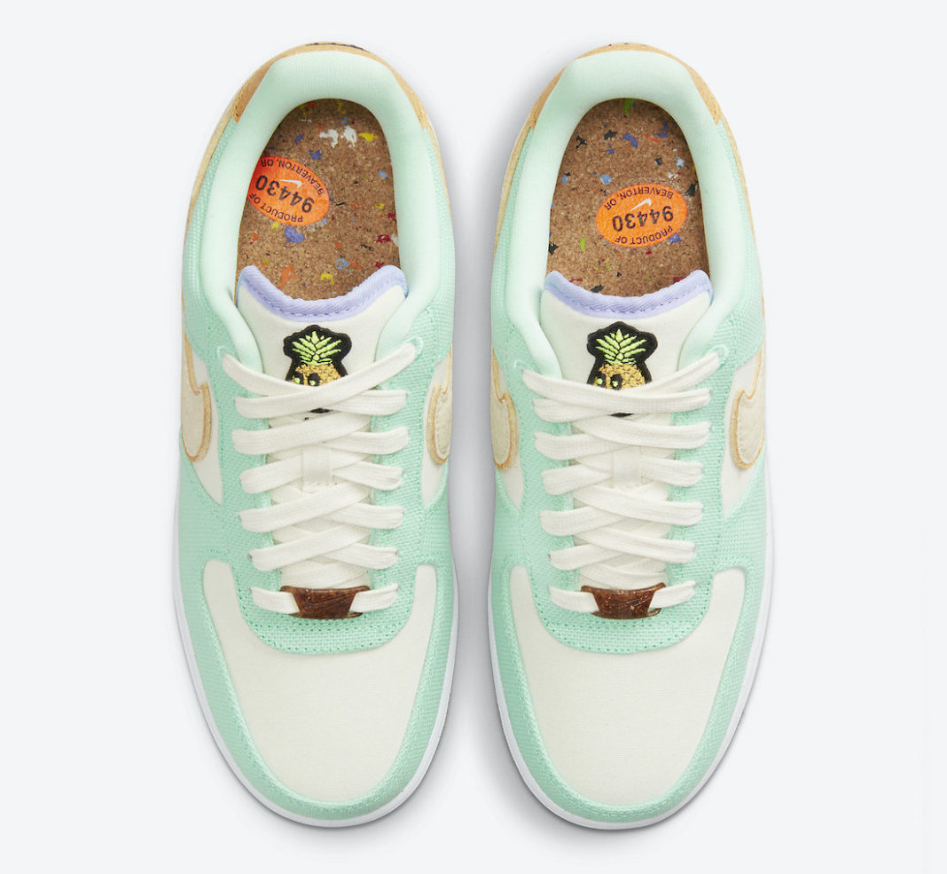 pineapple air force ones