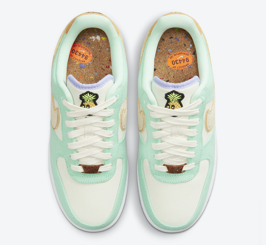 Nike Air Force 1 Low Happy Pineapple CZ0268-300 Release Date