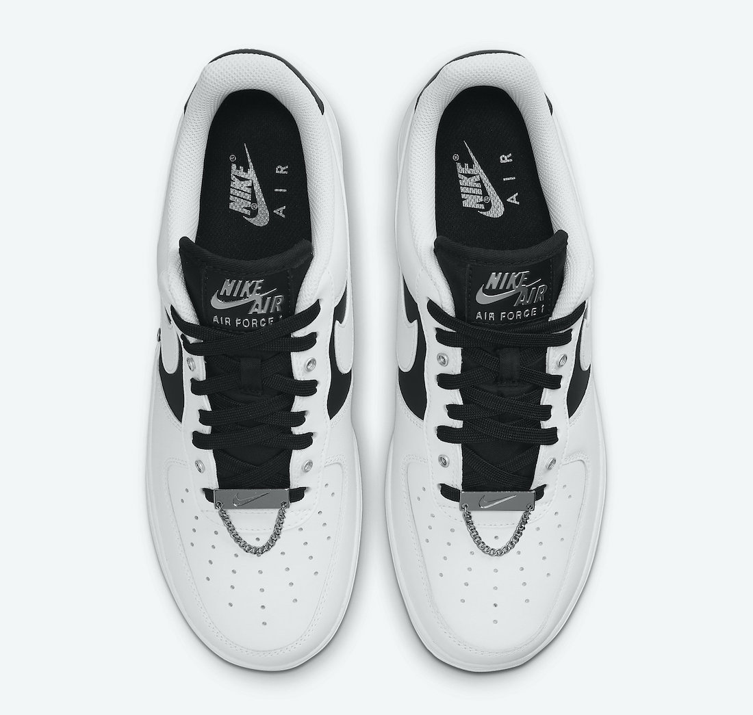 Nike Air Force 1 Low White Black DA8571-100 Release Date