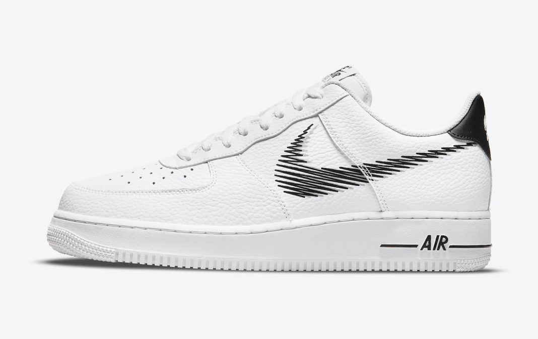 Nike Air Force 1 Low Zig Zag White Black DN4928-100 Release Date