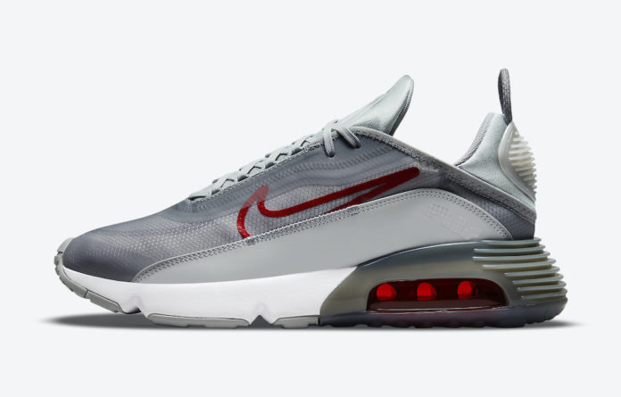 Nike Air Max 2090 Grey Red DM9101-001 Release Date - SBD