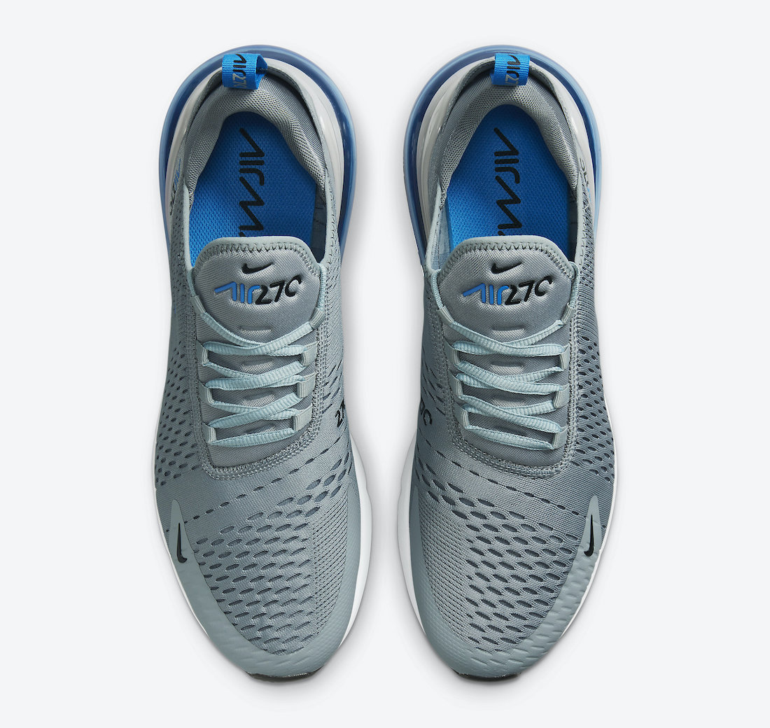 Decimale Voorlopige naam Maestro Nike Air Max 270 Grey Blue DN5465-001 Release Date - SBD