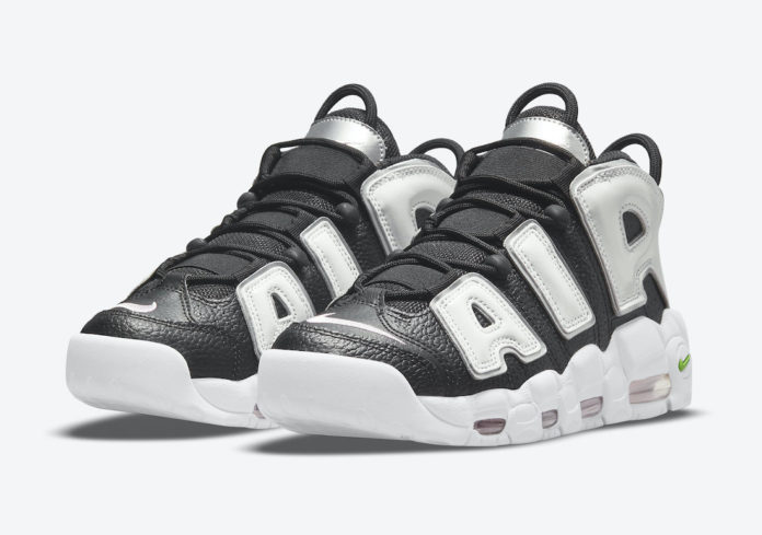 Nike Air More Uptempo Black White Silver DN8008-001 Release Date