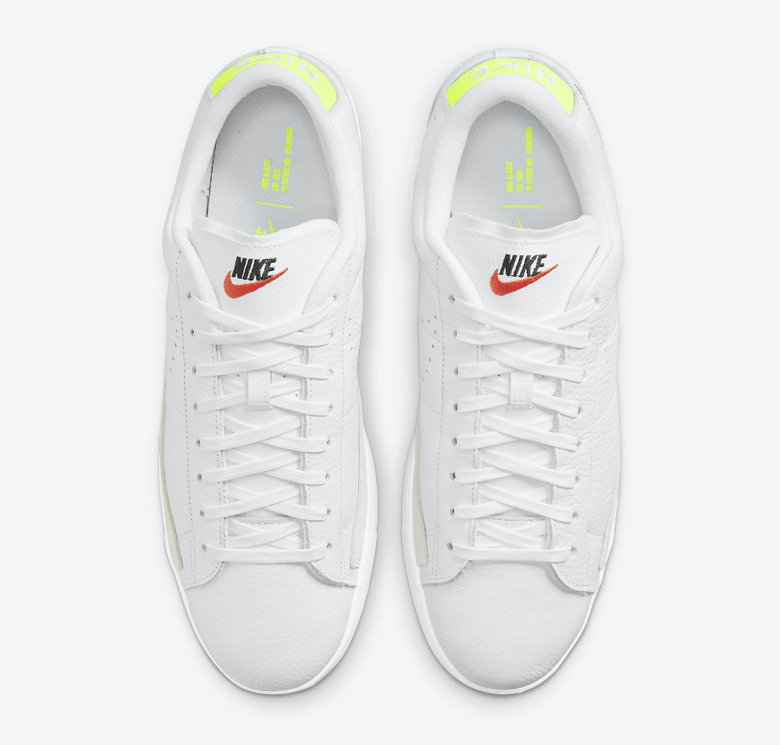 Nike Blazer Low X White Volt DN6995-100 Release Date