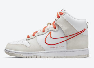 Nike Dunk High First Use White Orange DH6758-100 Release Date