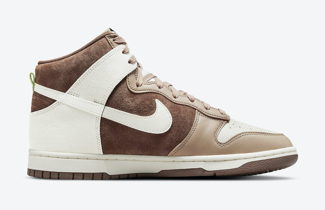 Nike Dunk High Light Chocolate DH5348-100 Release Date Price