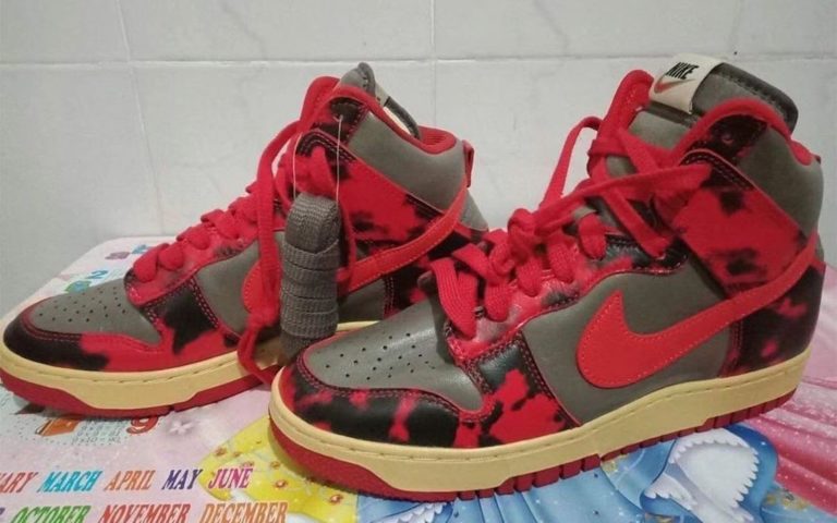 acid wash red dunk