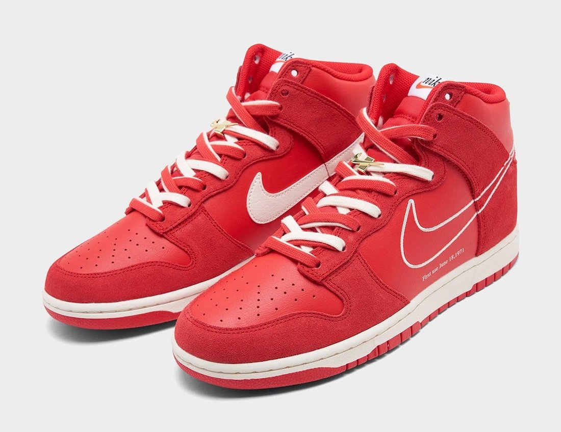 Nike Dunk High University Red Sail DH0960-600 Release Date