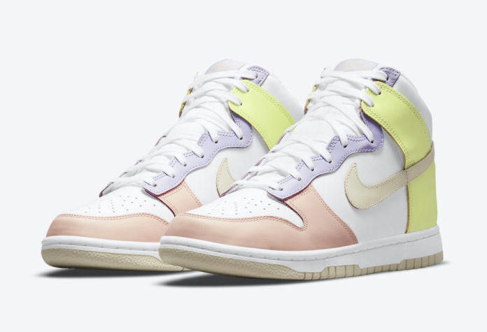 Nike Dunk High White Cashmere Lemon Twist DD1869-108 Release Date Price