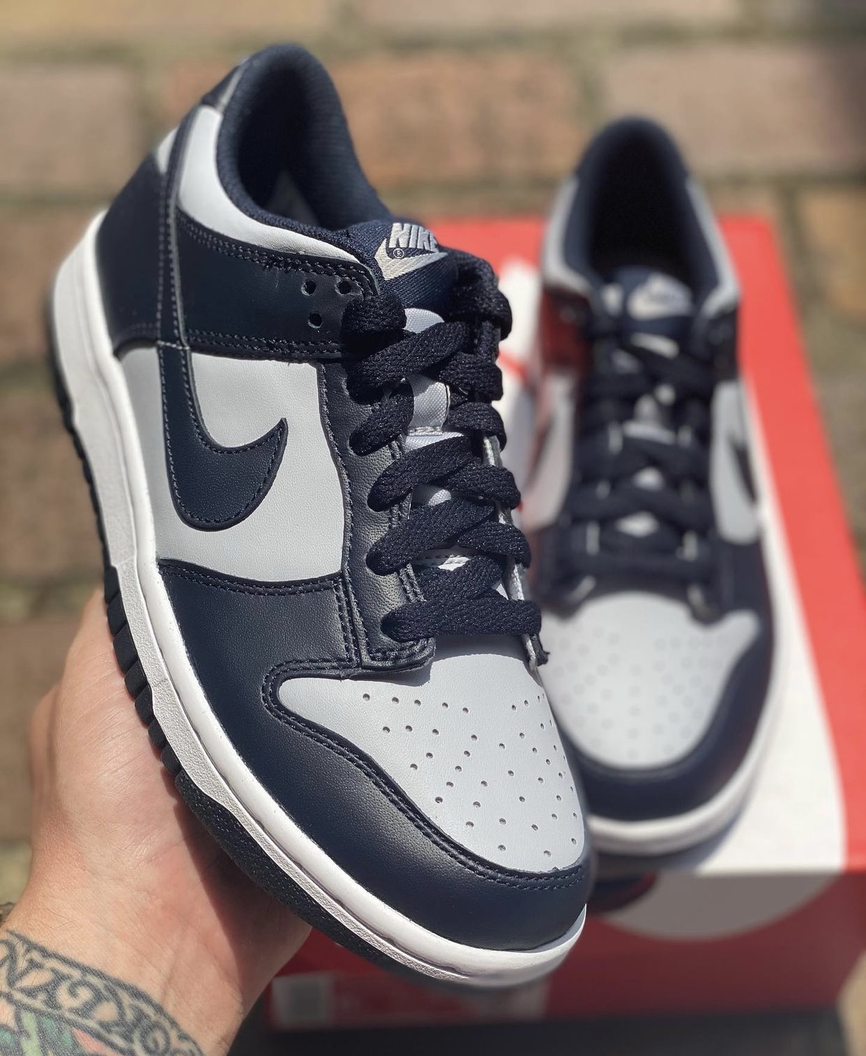 Nike Dunk Low Georgetown (Championship Grey) DD1391-003