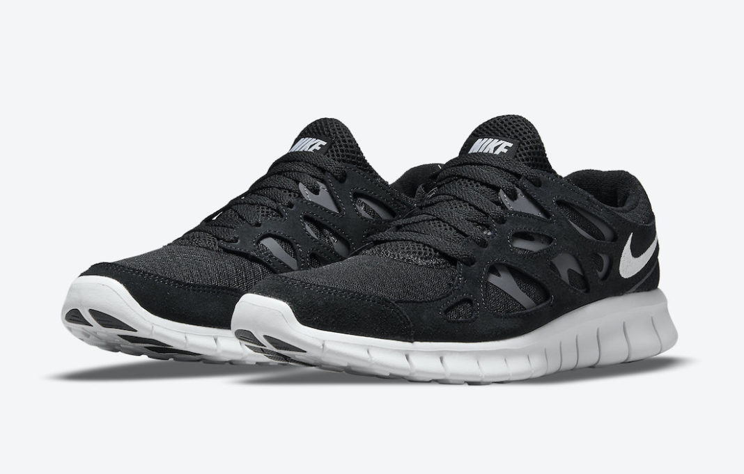 Nike Free Run 2 Black White 537732-004 Release Date