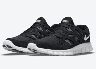 Nike Free Run 2 Black White 537732-004 Release Date
