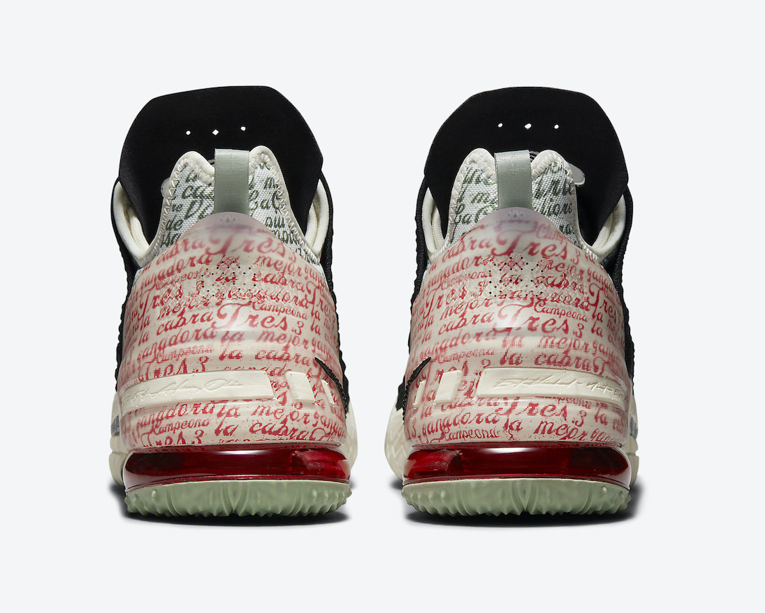 Nike LeBron 18 Goat CQ9283-008 Release Date
