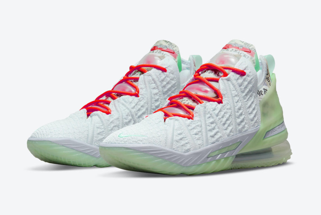 Nike LeBron 18 Goat CQ9283-401 Release Date
