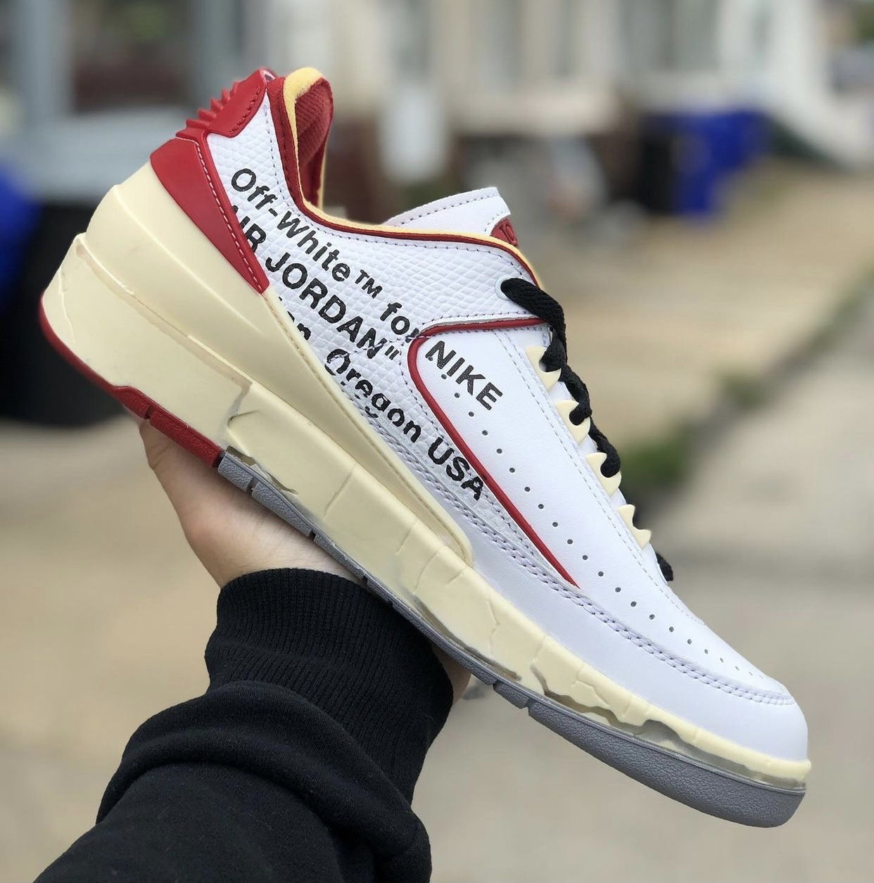 Off-White Air Jordan 2 Low White Red DJ4375-106 Release Date Medial