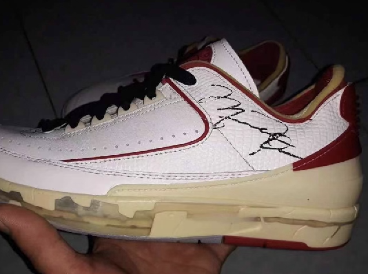 Off-White Air Jordan 2 Low White Red DJ4375-106 Release Date Pricing