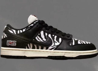 Quartersnacks Nike SB Dunk Low Zebra 2021 Release Date 324x235