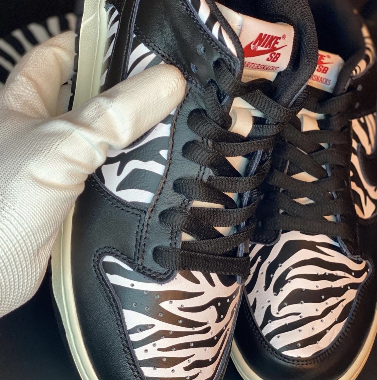 Quartersnacks Nike SB Dunk Low Zebra 2021 Release Date Price