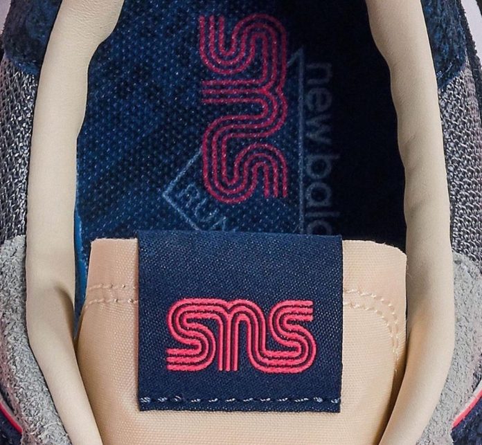 sns x new balance 237 blue racer