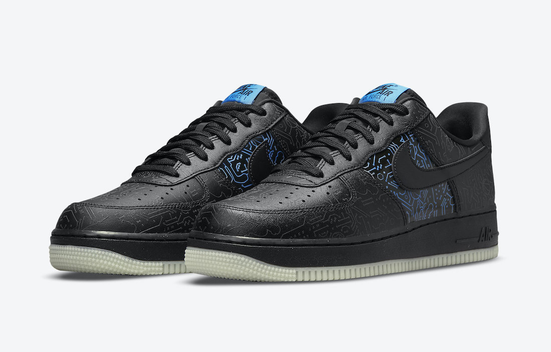 Space Jam Nike Air Force 1 Low Computer Chip DH5354-001 Release Date