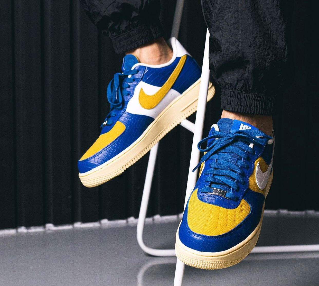 Undefeated Nike Air Force 1 Low Dunk vs AF1 Pack Release Date On-Feet