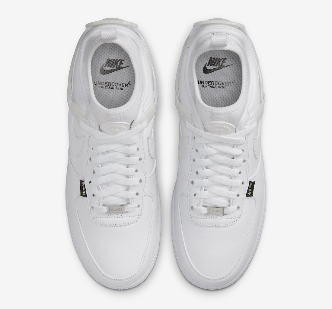 Undercover Nike Air Force 1 Low White DQ7558-101 Release Date