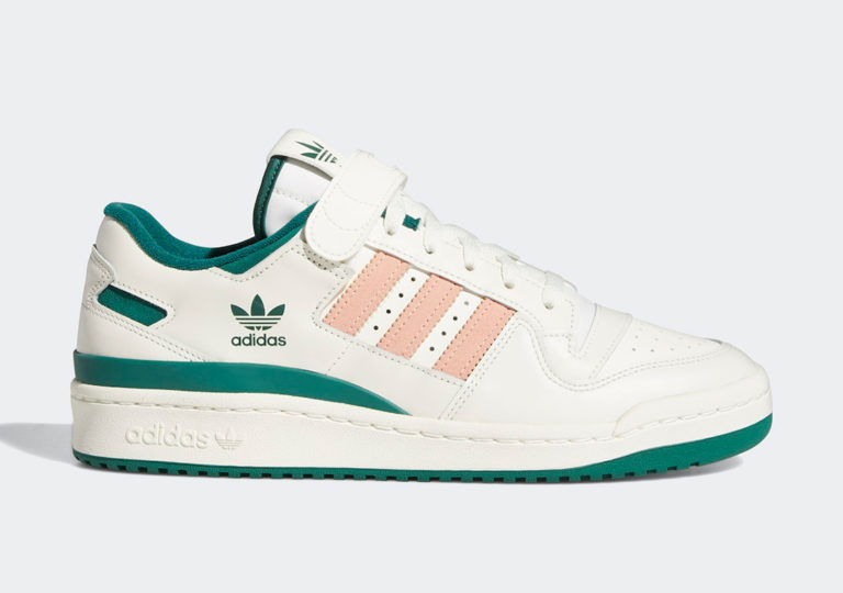 adidas Forum Low Collegiate Green Glow Pink H01671 Release Date - SBD