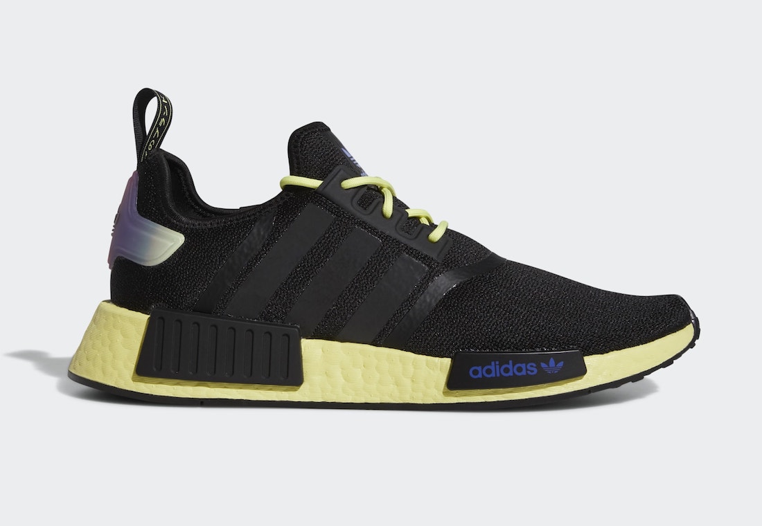 adidas NMD R1 Core Black Pulse Yellow GY8281 Release Date