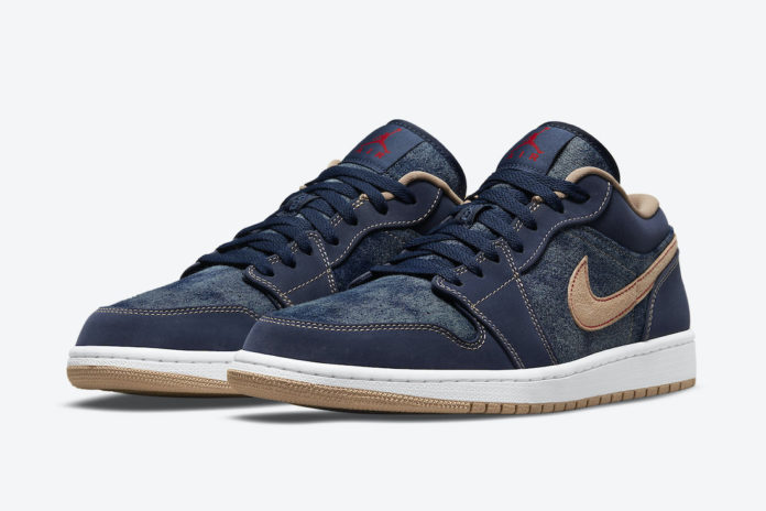 Air Jordan 1 Low Denim DH1259-400 Release Date