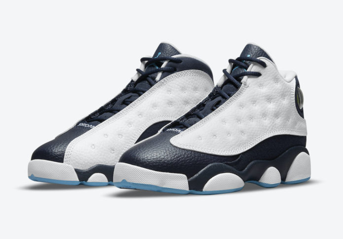 Air Jordan 13 Obsidian Dark Powder Blue 414571-144 Release Date - SBD