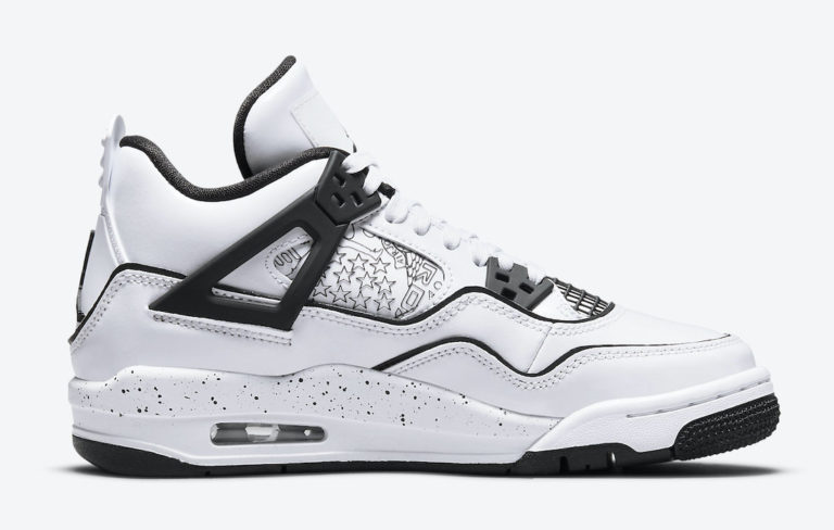 Air Jordan 4 Gs Diy Dc4101-100 Release Date - Sbd