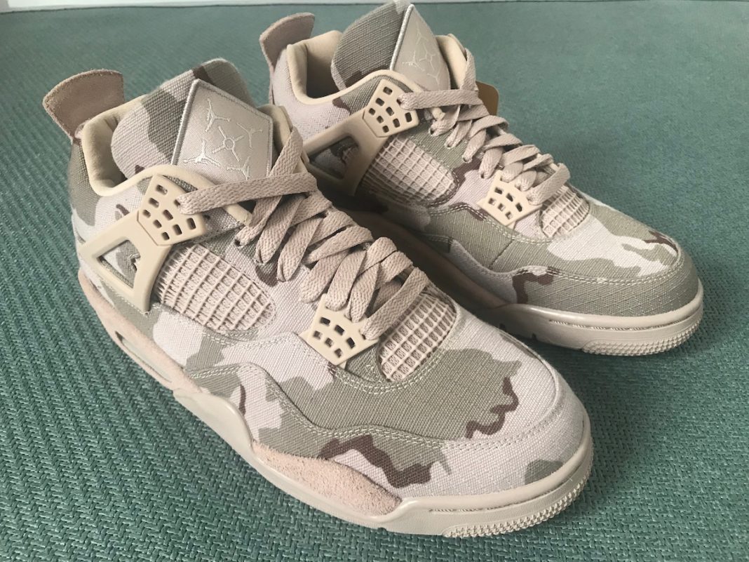 Aleali May x Air Jordan 4 Camo Veterans Day DJ1193-200 Release Date - SBD