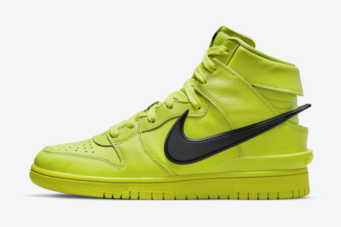 lime green ambush dunks