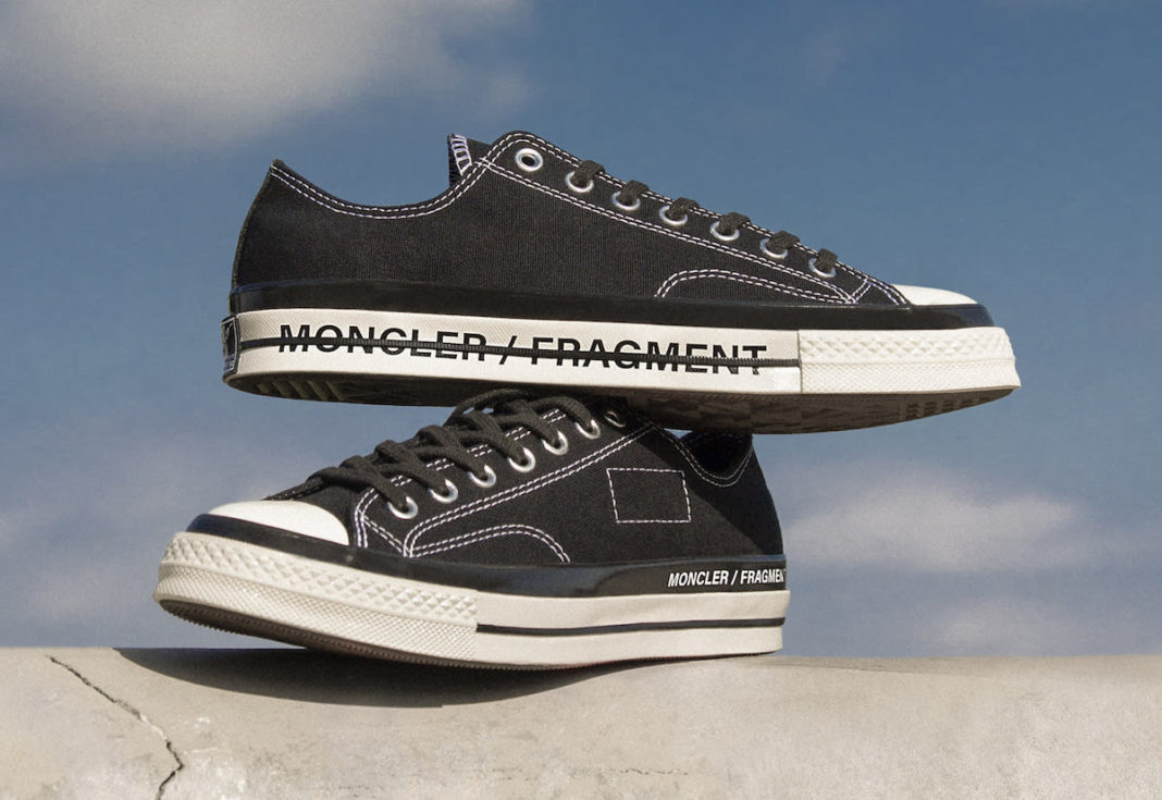 Fragment Design Moncler Converse Chuck 70 Low Release Date Price