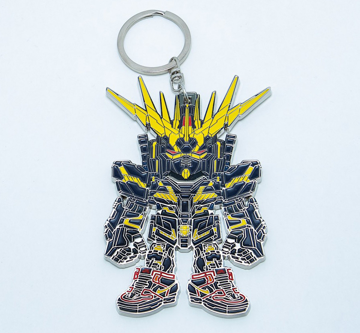 Gundam Unicorn Nike SB Keychain