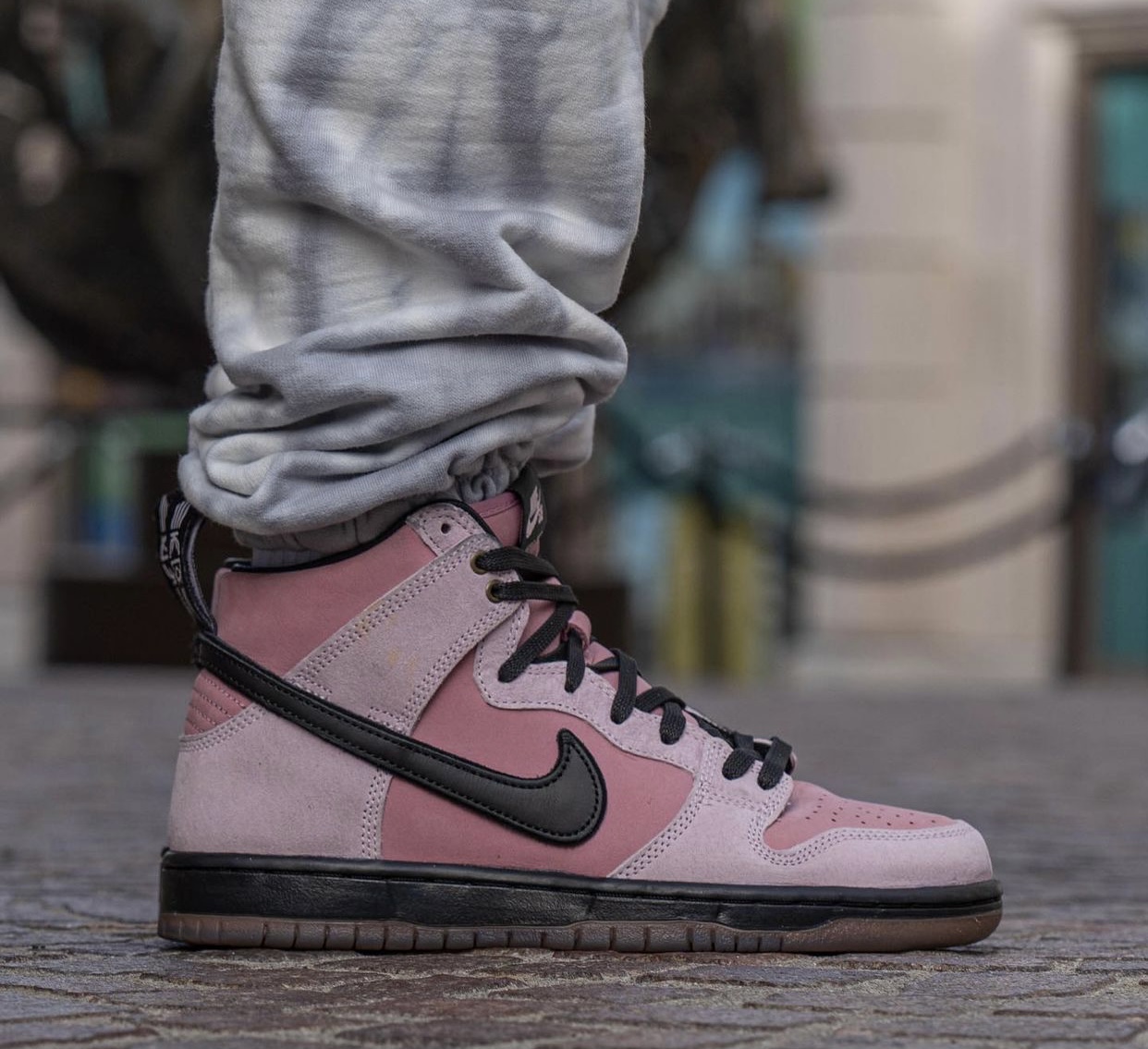 KCDC Nike SB Dunk High DH7742 600 Release Date On Feet 1