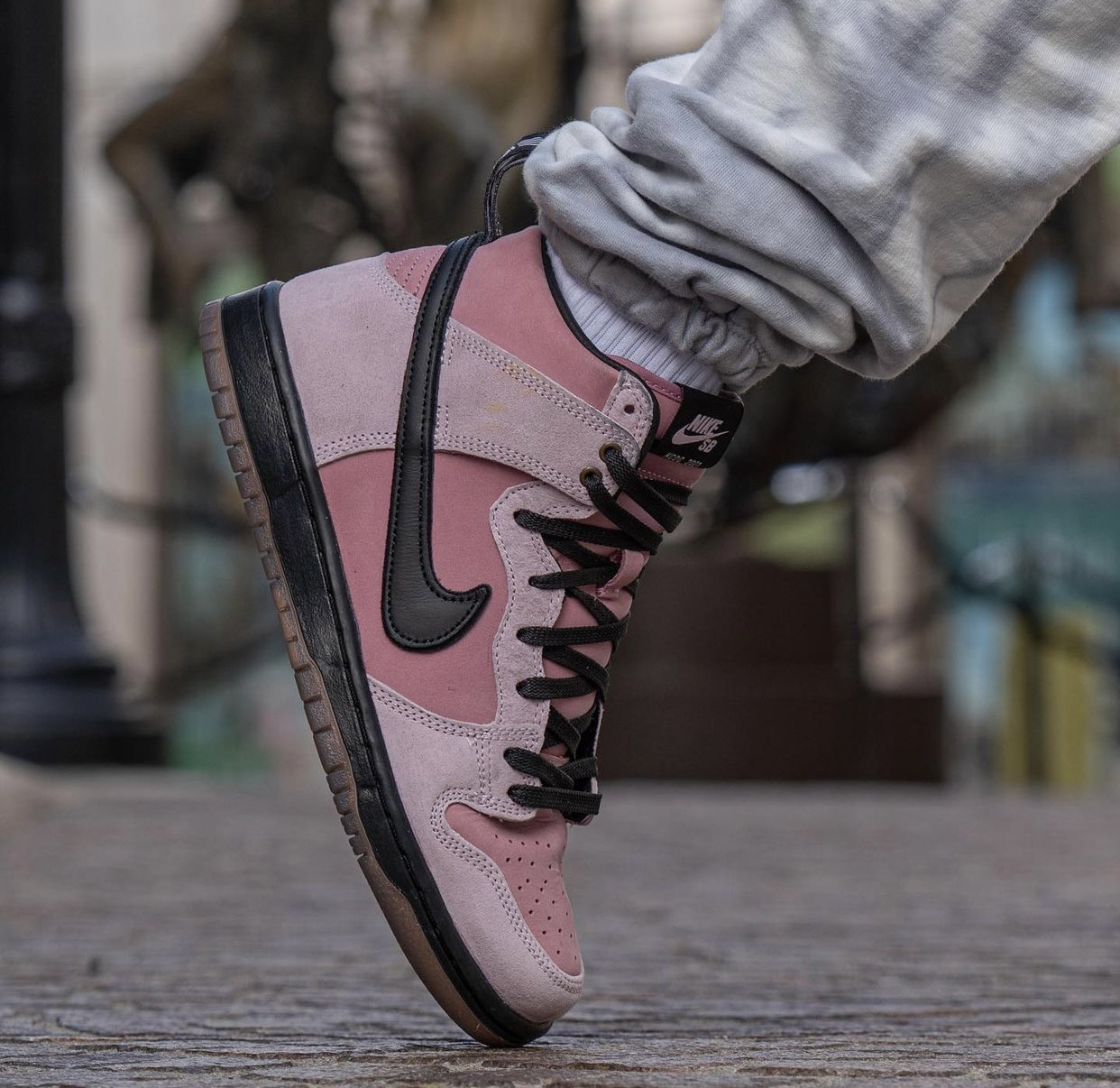 KCDC Nike SB Dunk High DH7742 600 Release Date On Feet