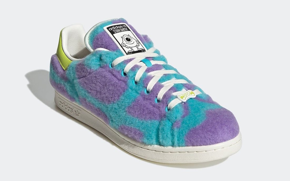Monsters Inc Pixar adidas Stan Smith Mike Sulley GZ5990 Release Date