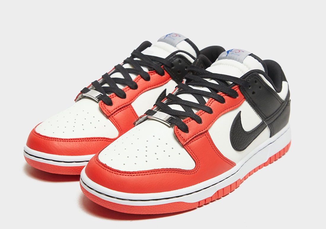 NBA Nike Dunk Low EMB Chicago DD3363-100 Release Date