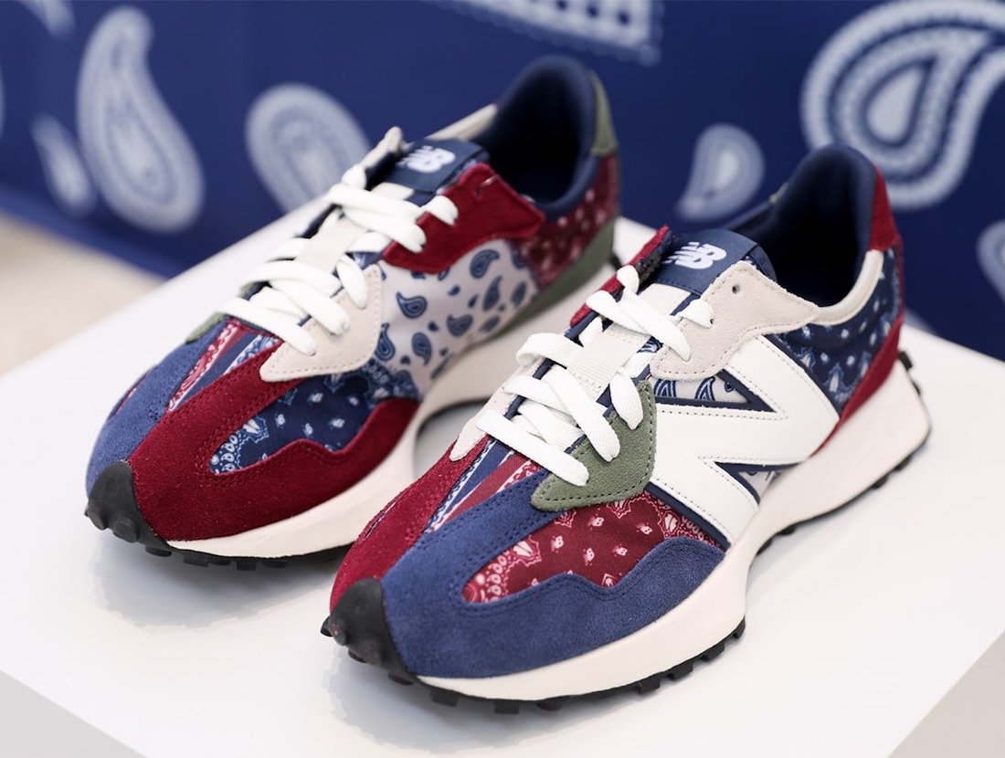 New Balance 327 Paisley Pack Navy MS327DWU Release Date