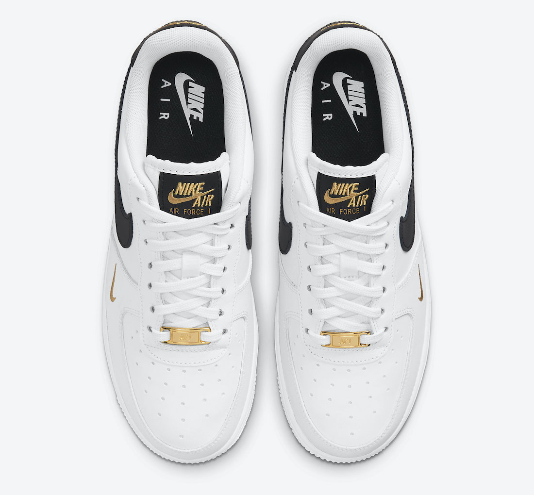 Nike Air Force 1 07 Essential White Black CZ0270-102 Release Date - SBD