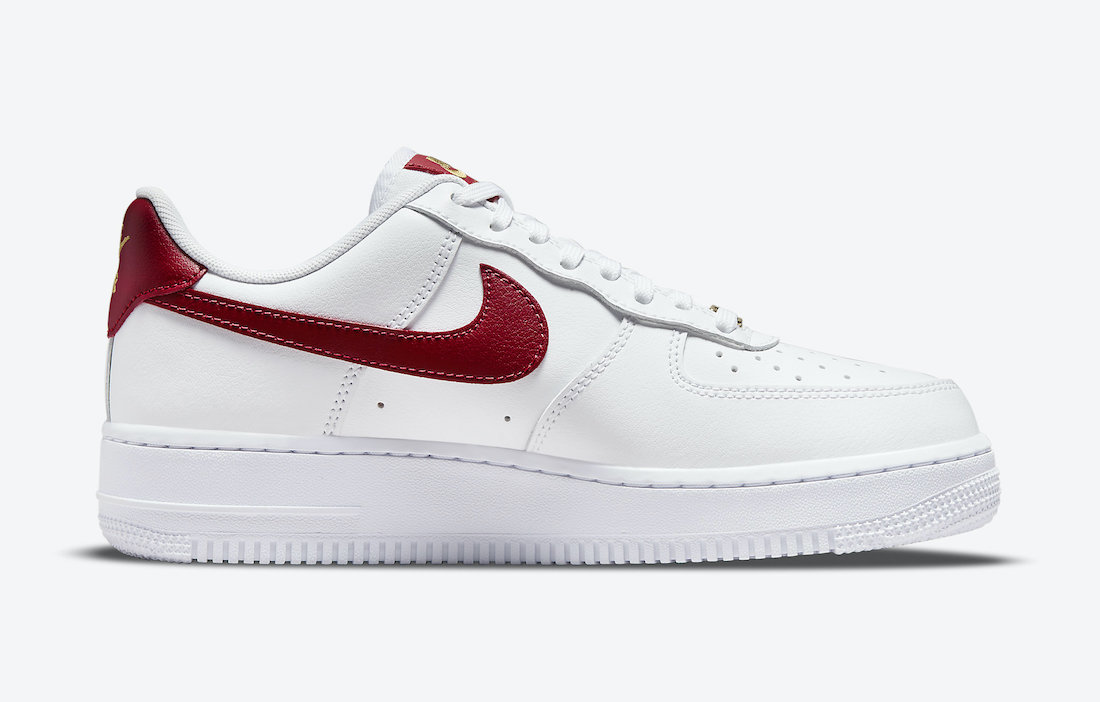 Nike Air Force 1 07 Essential White Gym Red CZ0270-104 Release Date