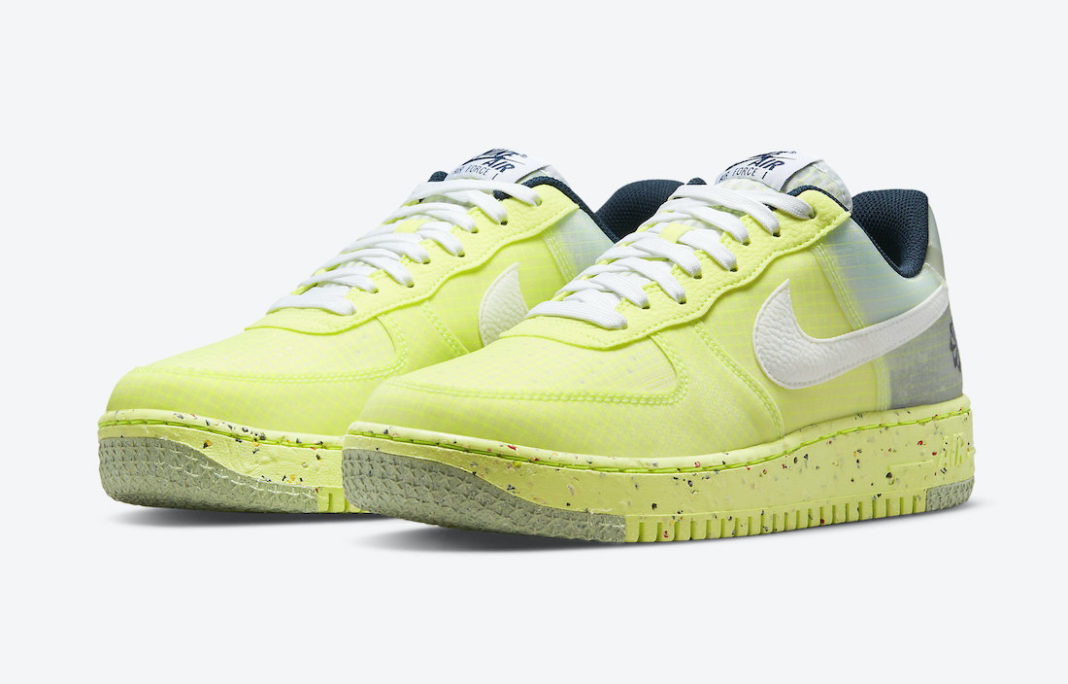 Nike Air Force 1 Crater Lemon Twist DH2521-700 Release Date - SBD